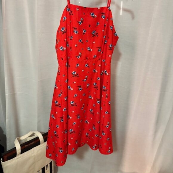 Altar'd State Red Floral Mini Dress - Picture 2 of 3